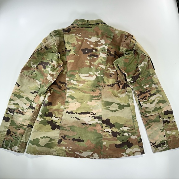 US Army insect repellent combat jacket women OCP Multicam 33 Long - Picture 3 of 12